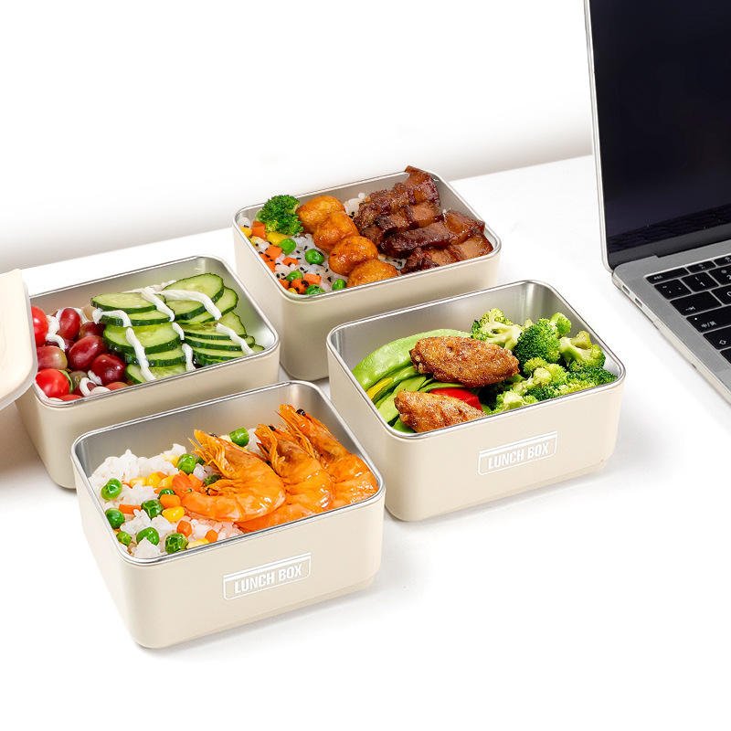 Lunch Box Set with Carry Bag