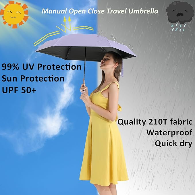 BAODINI Mini Travel Umbrella