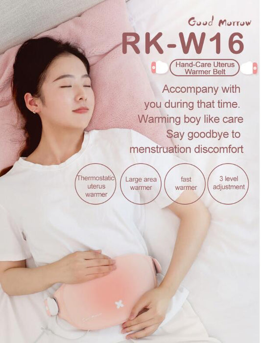 Rechargeable Heating Massage Period Belt for Menstrual Pain Relief