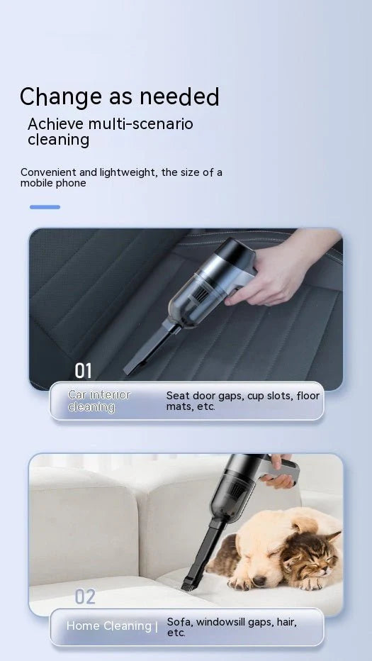 Wireless Handheld Car Vacuum Cleaner