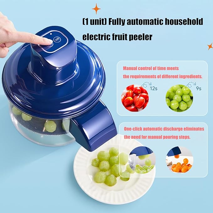 Electric Automatic Fruit and Vegetable Peeler Machine edenlify