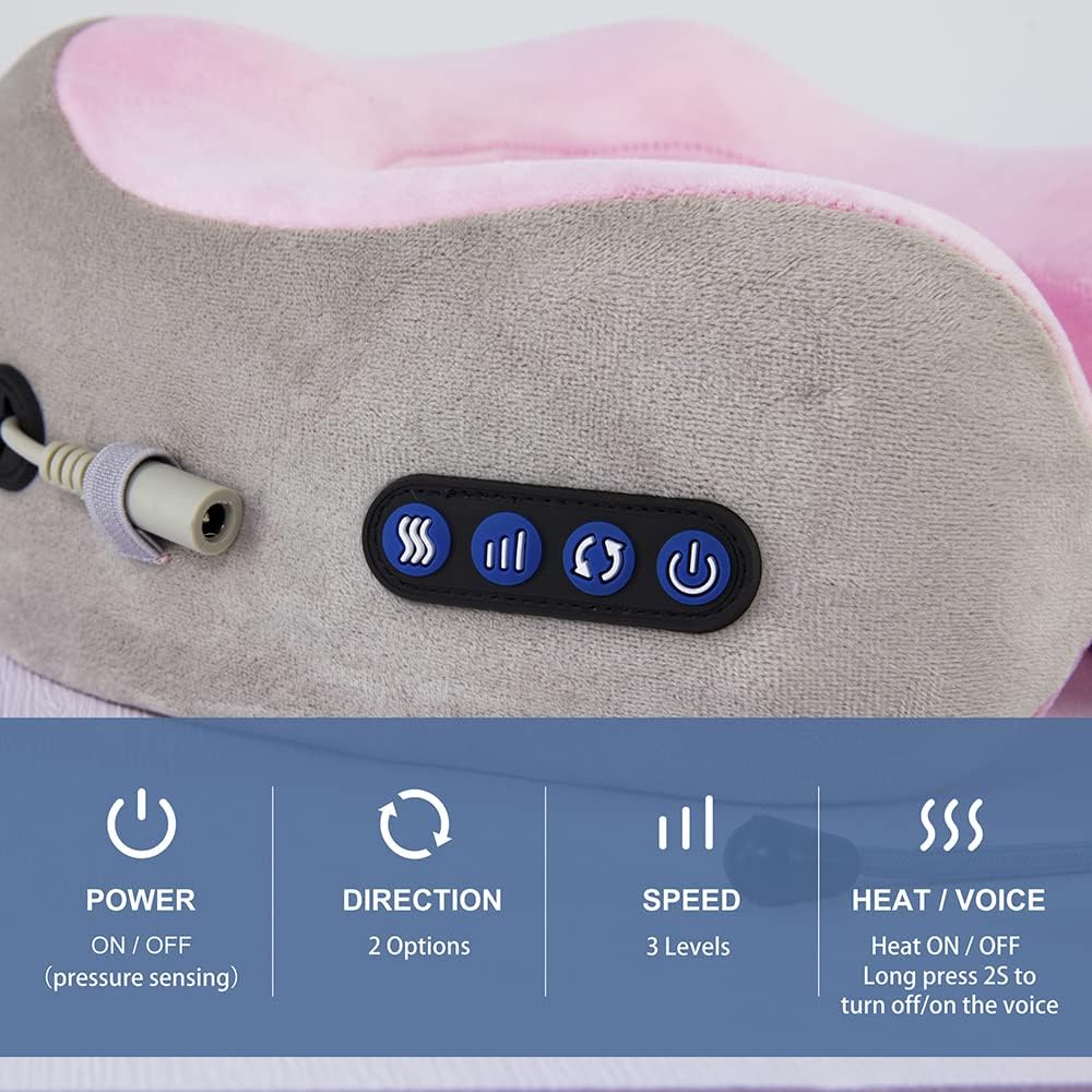 Electric Neck Massager U-shaped Pillow