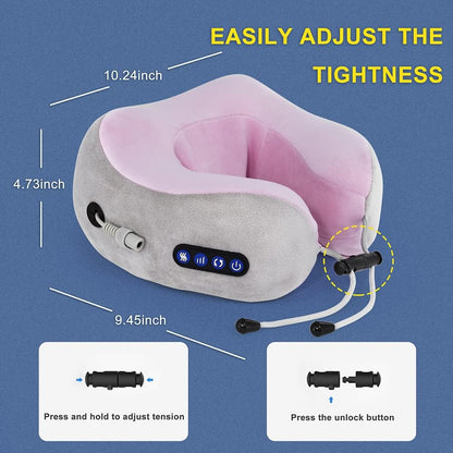 Electric Neck Massager U-shaped Pillow