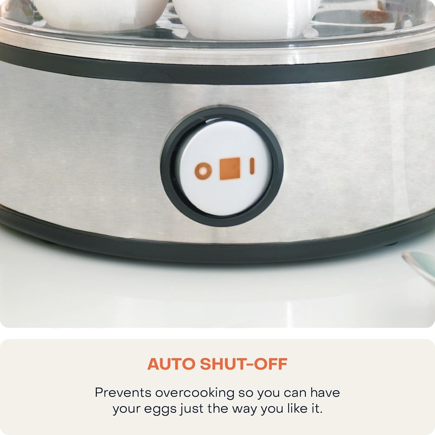 Electric Egg Cooker -  Boiled, Poached, Scrambled or Omelettes