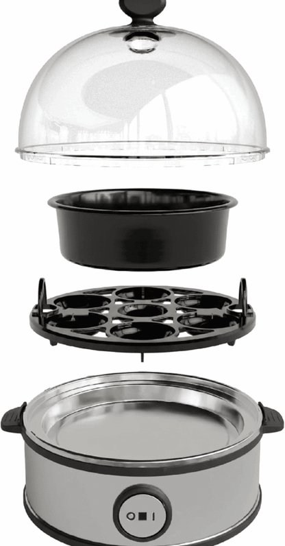 Electric Egg Cooker -  Boiled, Poached, Scrambled or Omelettes