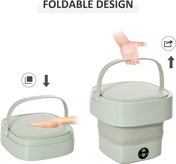 Foldable Mini Washing Machine Bucket