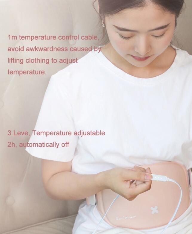 Rechargeable Heating Massage Period Belt for Menstrual Pain Relief