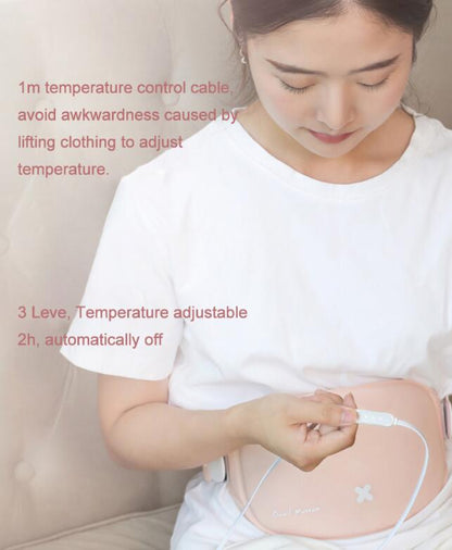Rechargeable Heating Massage Period Belt for Menstrual Pain Relief