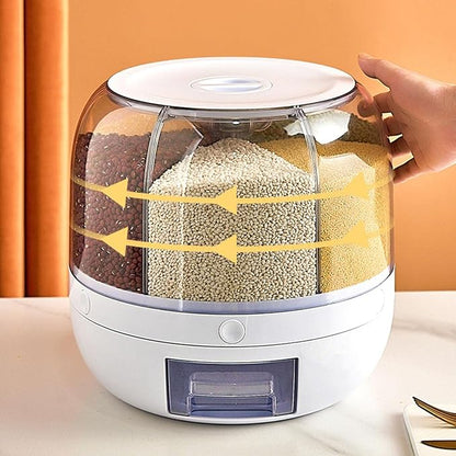 Rotating Grain Storage Dispenser