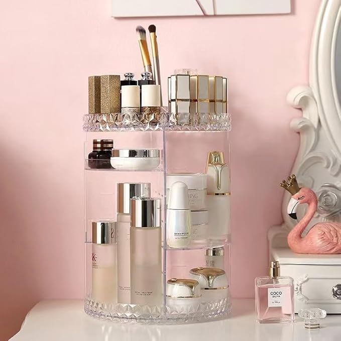 Rotating Makeup Organizer