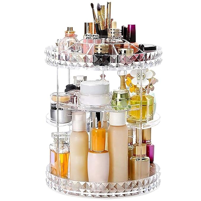 Rotating Makeup Organizer