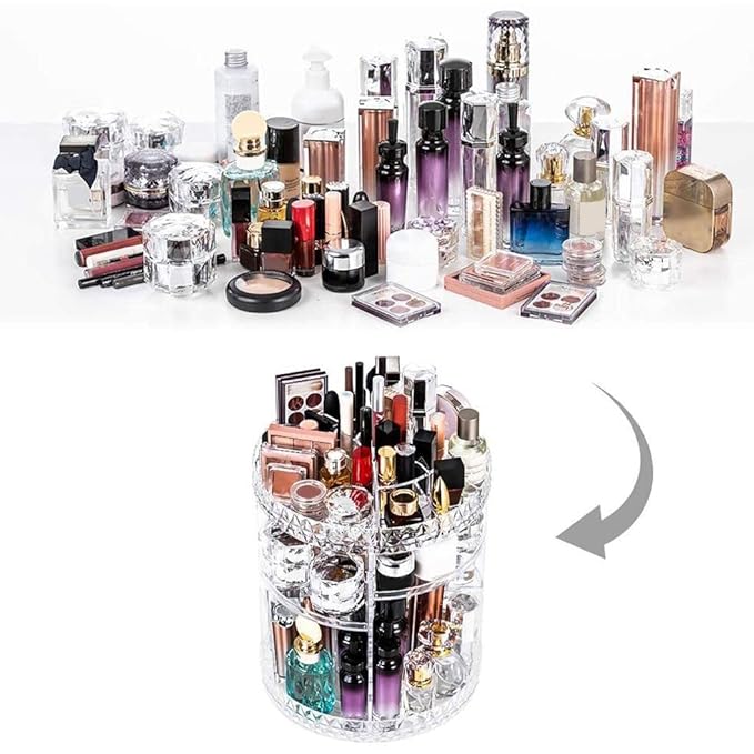 Rotating Makeup Organizer