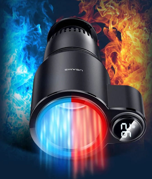 USAMS US-ZB160 Smart Car Cup – Heating & Cooling with Digital Display edenlify