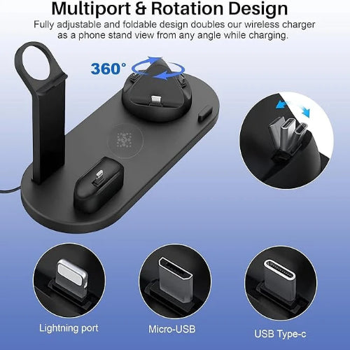 Wireless Charger - 6 in 1