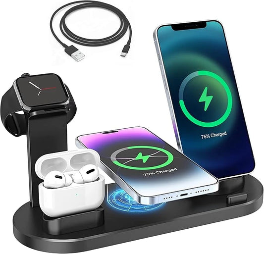 Wireless Charger - 6 in 1